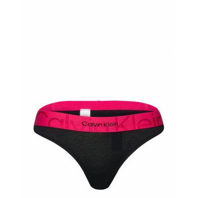 Thong Stringtrosa Underkläder Svart Calvin Klein