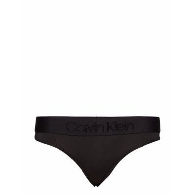 Thong Stringtrosa Underkläder Svart Calvin Klein
