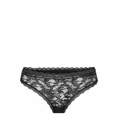 Thong Stringtrosa Underkläder Svart Calvin Klein