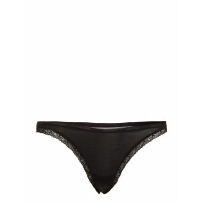 Thong Stringtrosa Underkläder Svart Calvin Klein