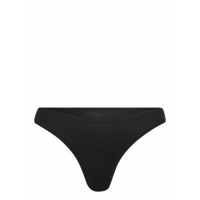 Thong Stringtrosa Underkläder Svart Schiesser