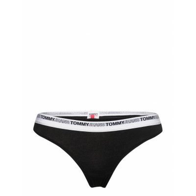 Thong Stringtrosa Underkläder Svart Tommy Hilfiger
