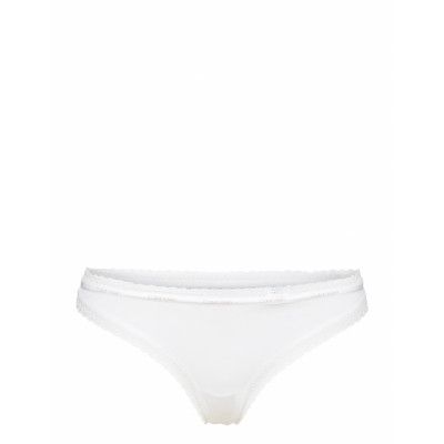 Thong *Villkorat Erbjudande Stringtrosa Underkläder Vit Calvin Klein