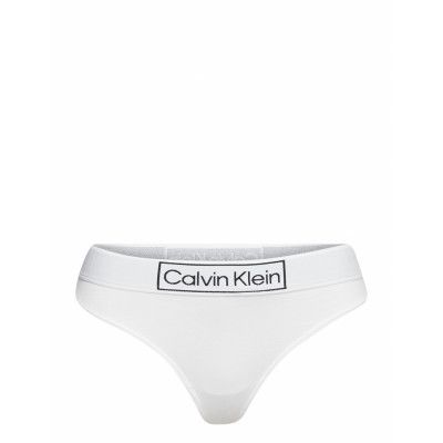 Thong Stringtrosa Underkläder Vit Calvin Klein
