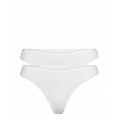 Thong Stringtrosa Underkläder Vit Schiesser