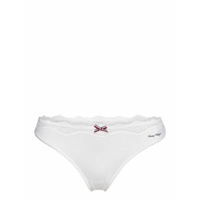 Thong Stringtrosa Underkläder Vit Tommy Hilfiger