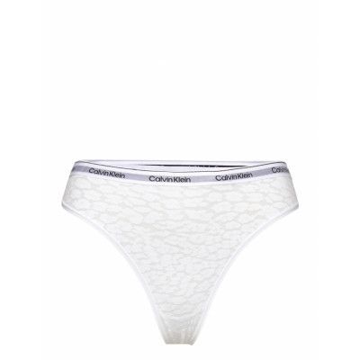 Thong Stringtrosa Underkläder White Calvin Klein