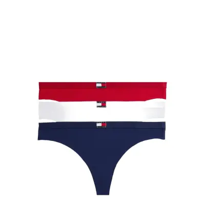 Tommy Hilfiger 3 Pack Thong Multi/patterned