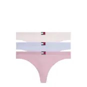 Tommy Hilfiger 3 Pack Thong Rosa