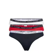 Tommy Hilfiger 3P Thong - White - XS
