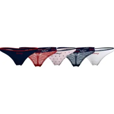 Tommy Hilfiger 5-pack Tommy Holiday Thong Gift Box