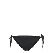 Tommy Hilfiger Cheeky String St Embroidered - Black - L