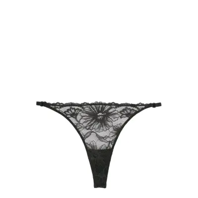 Tommy Hilfiger Tanga Thong Svart