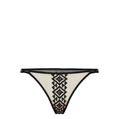 Traxx Thong Stringtrosa Underkläder Svart Chantelle X
