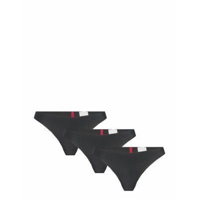 HUGO Triplet Thong C.cut Svart