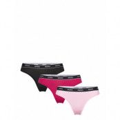 Triplet Thong Stripe Stringtrosa Underkläder Pink HUGO