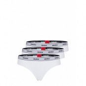 HUGO Triplet Thong Stripe Vit