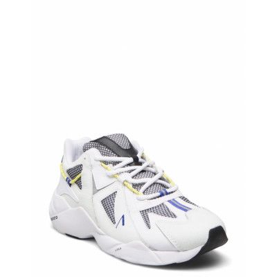 Tuzon Leather W13 White Amparo Blue - Men Låga Sneakers Vit ARKK Copenhagen