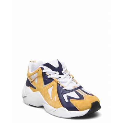 Tuzon Suede W13 H Y Mustard Patriot Blue - Women Låga Sneakers Gul ARKK Copenhagen