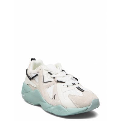 Tuzon Suede W13 Marshmallow Blue Surf - Men Låga Sneakers Multi/patterned ARKK Copenhagen
