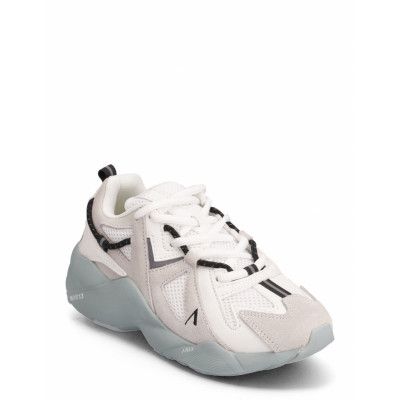 Tuzon Suede W13 Marshmallow Blue Surf - Women Låga Sneakers Kräm ARKK Copenhagen