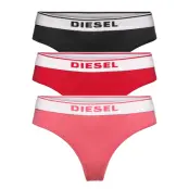 Ufst-Stars-Threepack String *Villkorat Erbjudande Stringtrosa Underkläder Röd Diesel Women