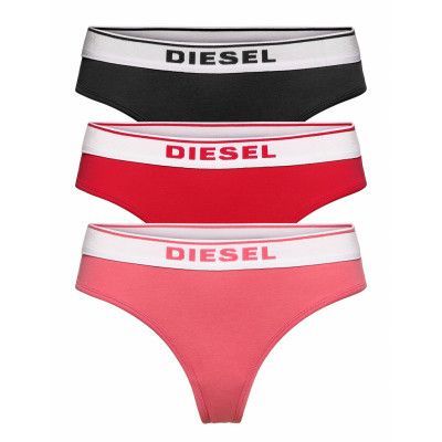 Ufst-Stars-Threepack String *Villkorat Erbjudande Stringtrosa Underkläder Röd Diesel Women