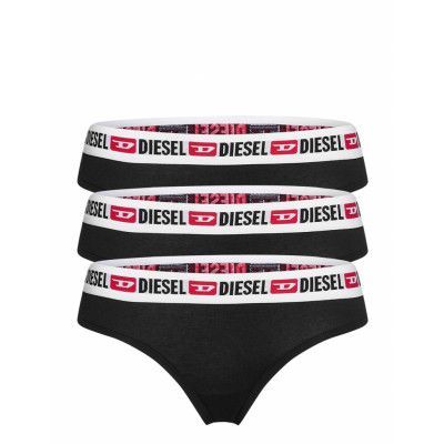 Ufst-Stars-Threepack String Stringtrosa Underkläder Svart Diesel