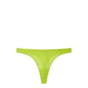 Understatement Underwear Mesh Thong Grön