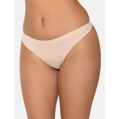 URBAN QUEST 6-Pack Women Bamboo String Brief - Multi/patterned - M