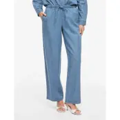 Vila Viconga Rw String Denim Pants - Blue - 34