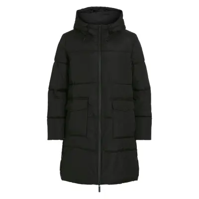 Vila Vidorsty L/S Padded Coat - Black - 38