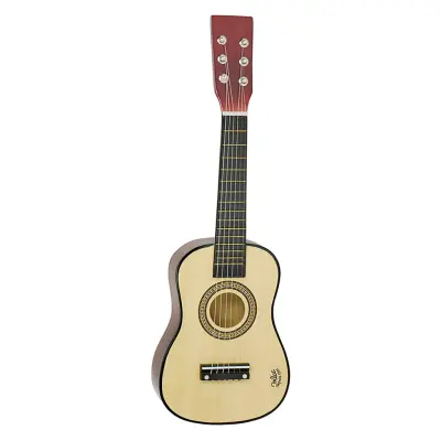Vilac Natural Wood Guitar - Multi/patterned - ONE SIZE