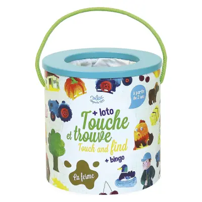 Vilac Touch &  Find Game - Farm - Multi/patterned - ONE SIZE