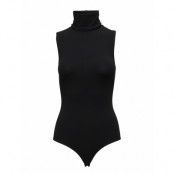 Viscose String Body Tops T-shirts & Tops Bodies Black Wolford