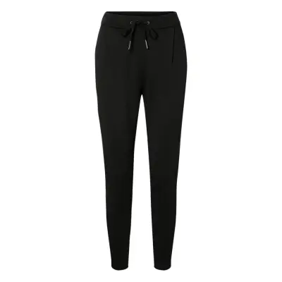 Vmeva Mw Loose String Pant Ga Noos Bottoms Trousers Joggers Svart Vero Moda