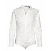 Vero Moda Vmlady L/S G-String Shirt Wvn New Noos Vit