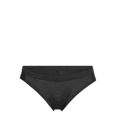 W Base Thong 175 Sport Panties Thong Jet Black Super.natural