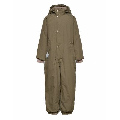 Wanni Snowsuit Outerwear Coveralls Snow/ski Coveralls & Sets Grön Mini A Ture