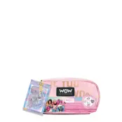 WOW Generation Wow® Generation, Pencil Case W/Patches, 23X11 Cm - Multi/patterned - ONE SIZE
