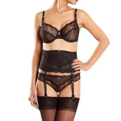 Chantelle Presage Lace Garter Belt * Fri Frakt *