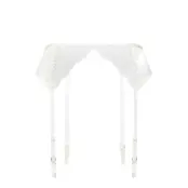 Dorina Lyra-Satin Suspender Belt Vit