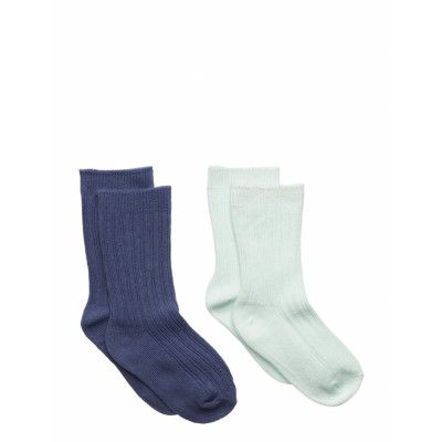 2 Knit Socks Pack Sockor Strumpor Multi/patterned Mango