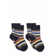 2 Pack Classic Striped Socks Sockor Strumpor Multi/patterned FUB