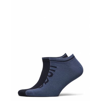 2P As Logo Cc Ankelstrumpor Korta Strumpor Blå HUGO