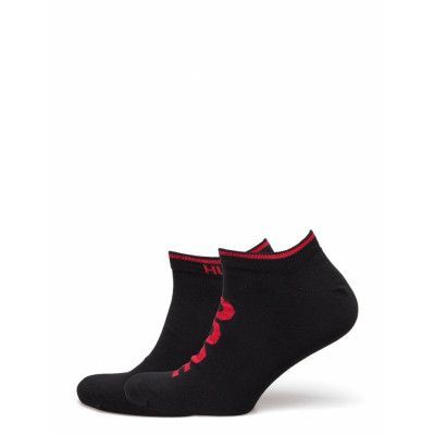 2P As Logo Cc Designers Socks Ankle Socks Svart HUGO