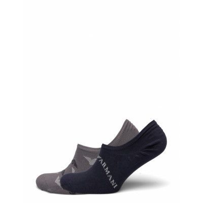 2Pack Socks Ankelstrumpor Korta Strumpor Navy Emporio Armani