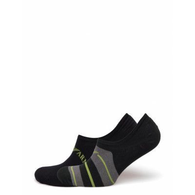 2Pack Socks Ankelstrumpor Korta Strumpor Svart Emporio Armani