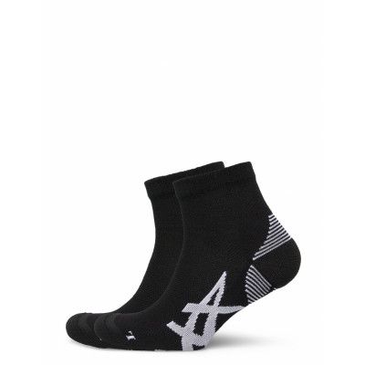 2ppk Cushioning Sock Ankelstrumpor Korta Strumpor Svart Asics