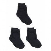 3-Pack Cotton Socks Sockor Strumpor Blue Melton
